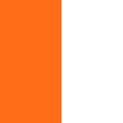 orange circus stripe