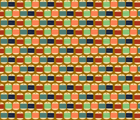 threads fabric by heidikenney on Spoonflower - custom fabric