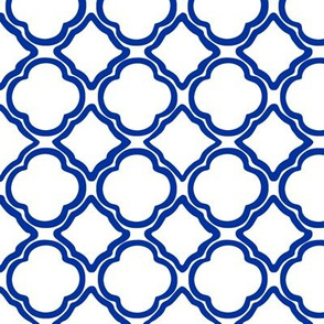 Tango Trellis Cobalt Outline