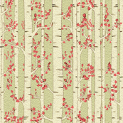 birch trees