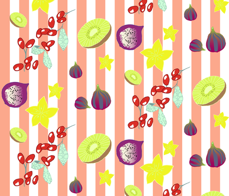 Fruit Basket fabric by a_designs on Spoonflower - custom fabric