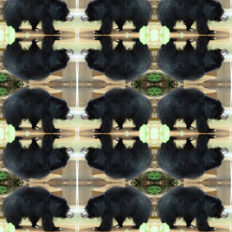 Sloth Bears fabric by ravynscache on Spoonflower - custom fabric