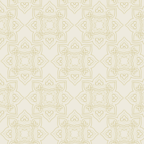 Kayseri in taupe fabric by delsie on Spoonflower - custom fabric