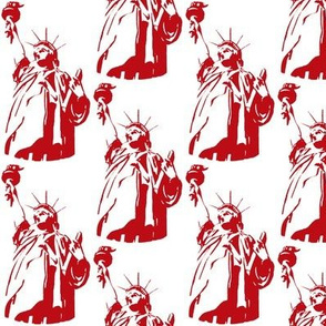 Lady Liberty / red