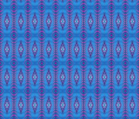 hotpink-blue fabric by krs_expressions on Spoonflower - custom fabric