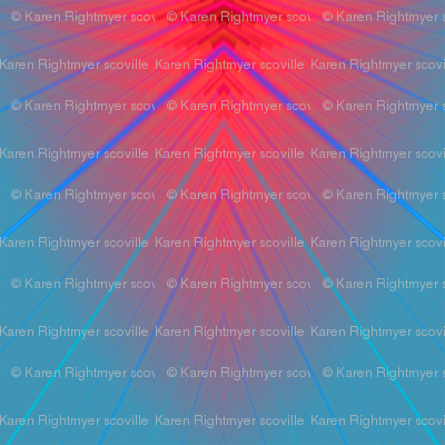 red and light blue