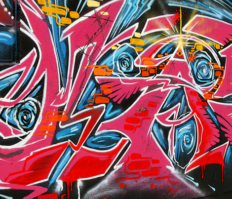 graffiti_by_markovje fabric by korinnelamoreaux on Spoonflower - custom fabric