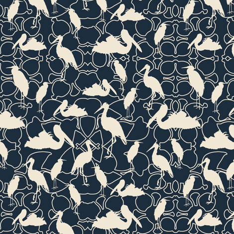 Lillypond fabric by kathyjuriss on Spoonflower - custom fabric
