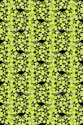 Flowers & Roos (Green)
