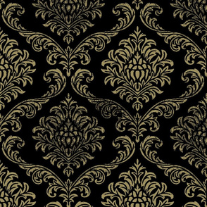 Timeless brocade/ black