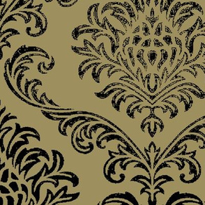 Timeless brocade/ camel