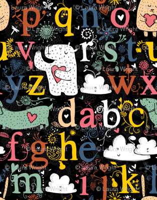 i love letters, bunnies and bears oh my