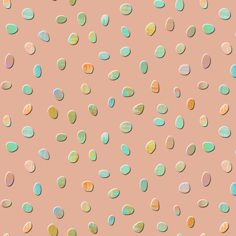 sketch_texture_dots_flesh-4x fabric by glimmericks on Spoonflower - custom fabric