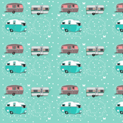 Vintage Travel Trailers small  Scale