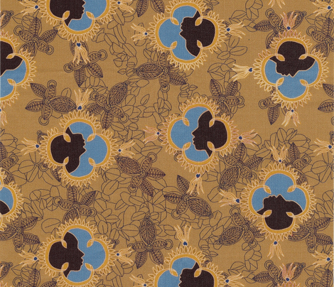 African Visage Autumn Sands Small