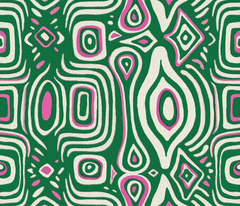 Michelle Green fabric by chicca_besso on Spoonflower - custom fabric