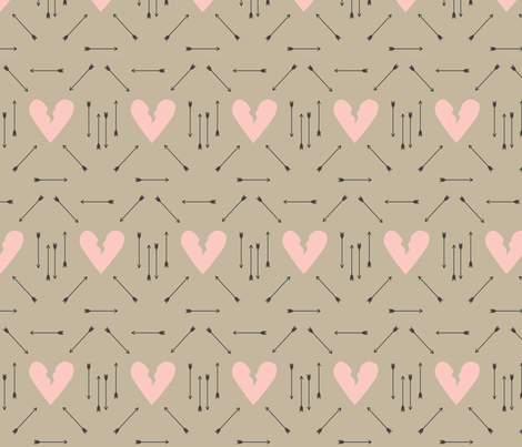 all signs point to... fabric by tiptaptap on Spoonflower - custom fabric