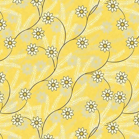 Meadow Morning in yellow 