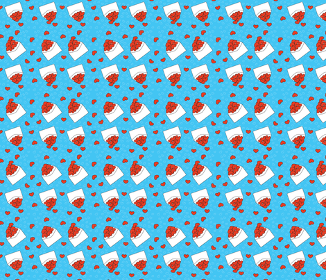 35-LoveLetters fabric by witee on Spoonflower - custom fabric