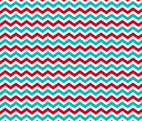 Carnival Chevron fabric by risarocksit on Spoonflower - custom fabric