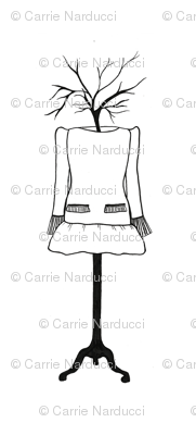 Sprouting Dress Form