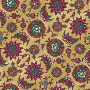 Antique Arabic floral