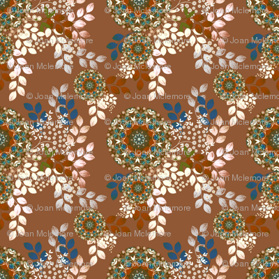 Meadow Bouquet in taupe