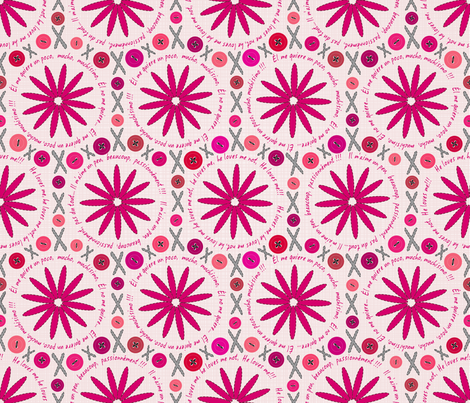 LoveSewingFlowers fabric by juliesfabrics on Spoonflower - custom fabric