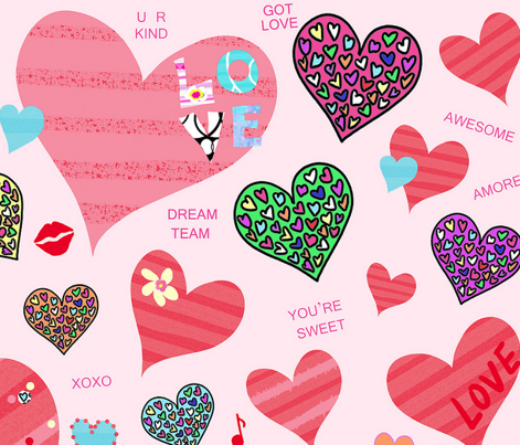 Candy Heart Love