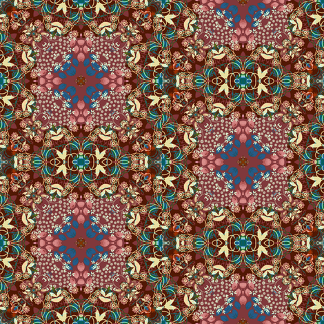 Victorian silk fabric by joanmclemore on Spoonflower - custom fabric