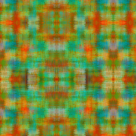 Approximate plaid - Summertime brush fabric by glimmericks on Spoonflower - custom fabric