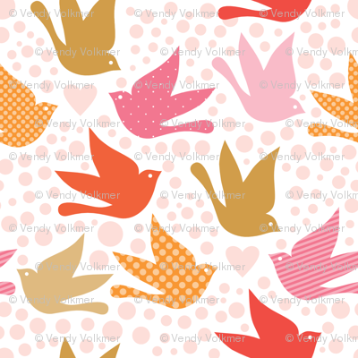 love letters by rozo / birds