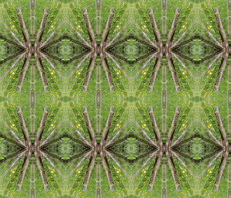 Spokes fabric by koalalady on Spoonflower - custom fabric