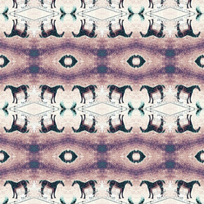 Weath Vane Horse - taupe/brown