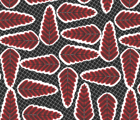 African Fern fabric by janelle_wooten on Spoonflower - custom fabric