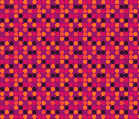Indian Polka Dots fabric by thesugarwitch on Spoonflower - custom fabric