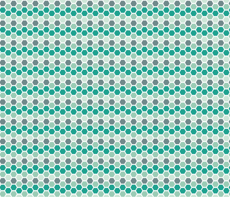 tealtilelight fabric by mrshervi on Spoonflower - custom fabric