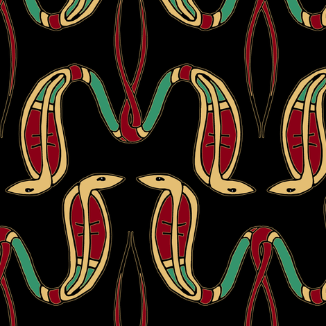 Ureaus  fabric by pond_ripple on Spoonflower - custom fabric