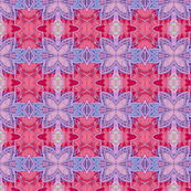 Puzzle Me a Delicate Lavender Butterfly (on red)