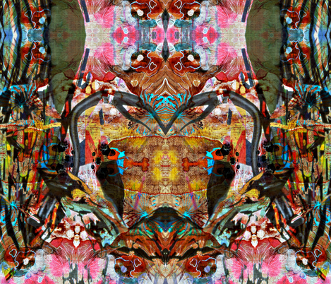 Abstract Kingdom fabric by whimzwhirled on Spoonflower - custom fabric