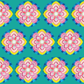 Mandala Quilt Backing
