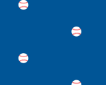 Baseball Dots Dodger Blue
