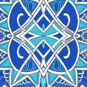 New Years Eve 1928 (dark and light blue)