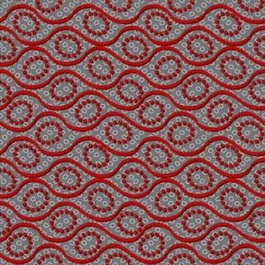 dotted_wave red on gray