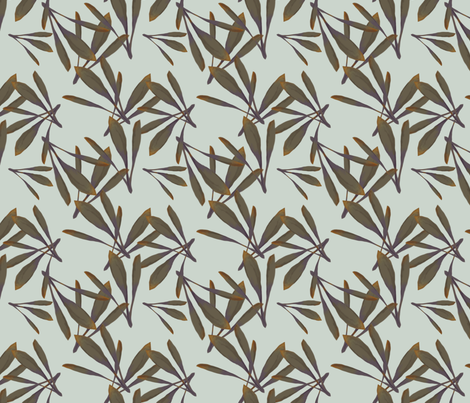 Oak Leaf fabric by artbecks on Spoonflower - custom fabric