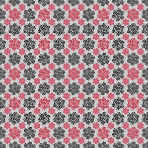 Red and Black Ditsy