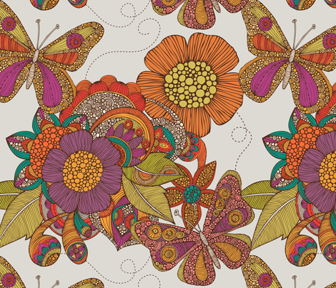 Butterfly Fantasy  fabric by valentinaramos on Spoonflower - custom fabric