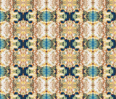 Vangogh Sunflower Muse fabric by efabrics on Spoonflower - custom fabric