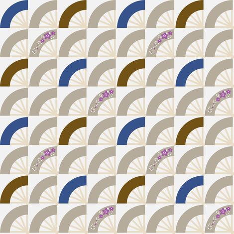 Kikyo fabric by siya on Spoonflower - custom fabric