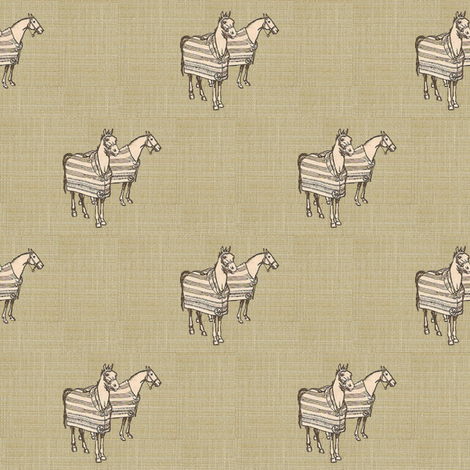 Cozy Cobs on Linen fabric by ragan on Spoonflower - custom fabric
